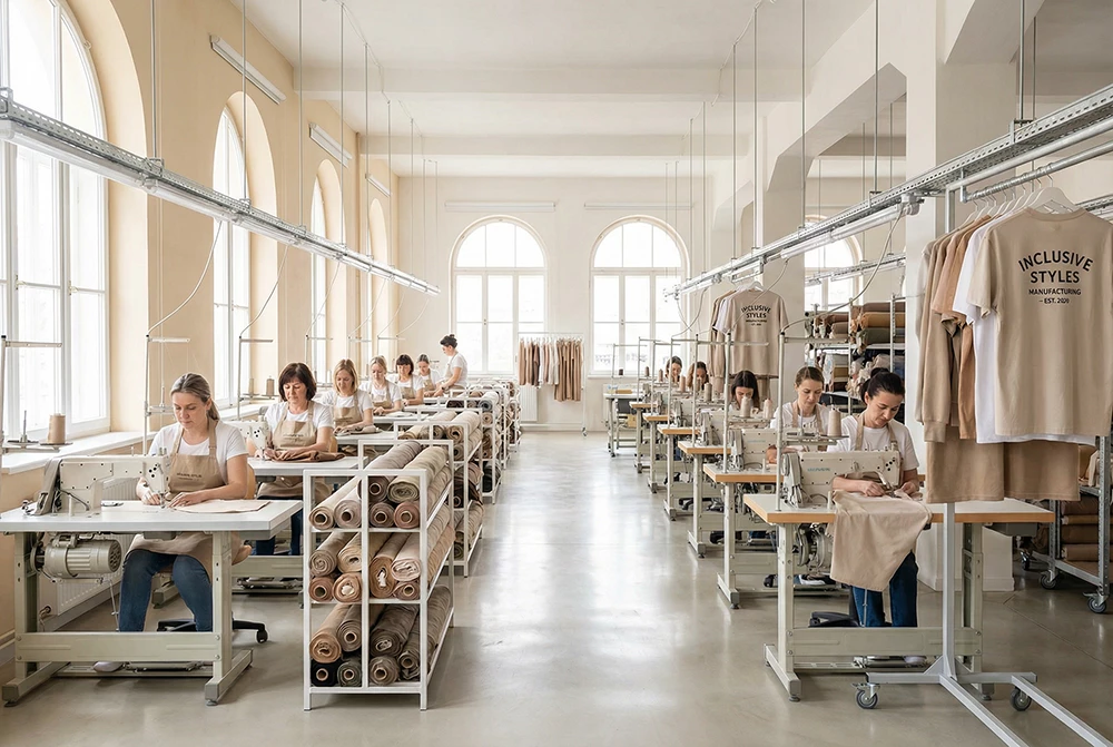 Yixuan International factory floor