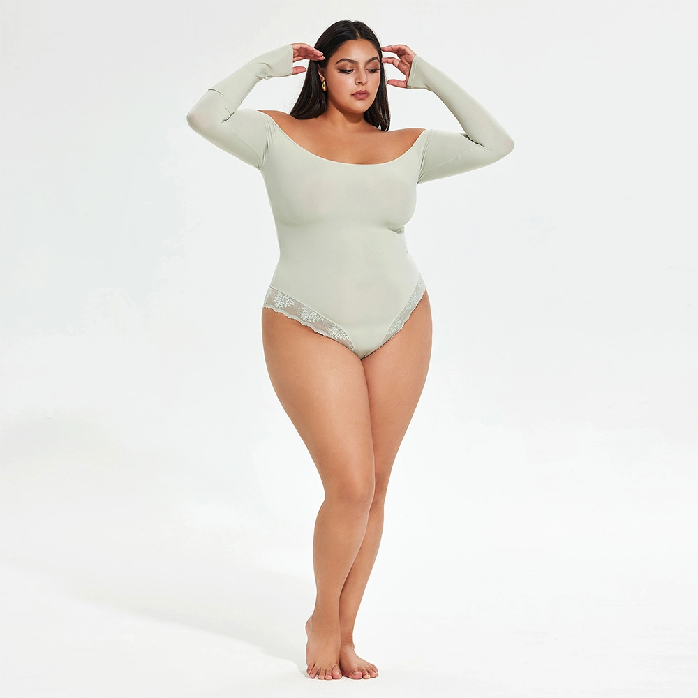 Plus-Size Balanced Bodysuit Length