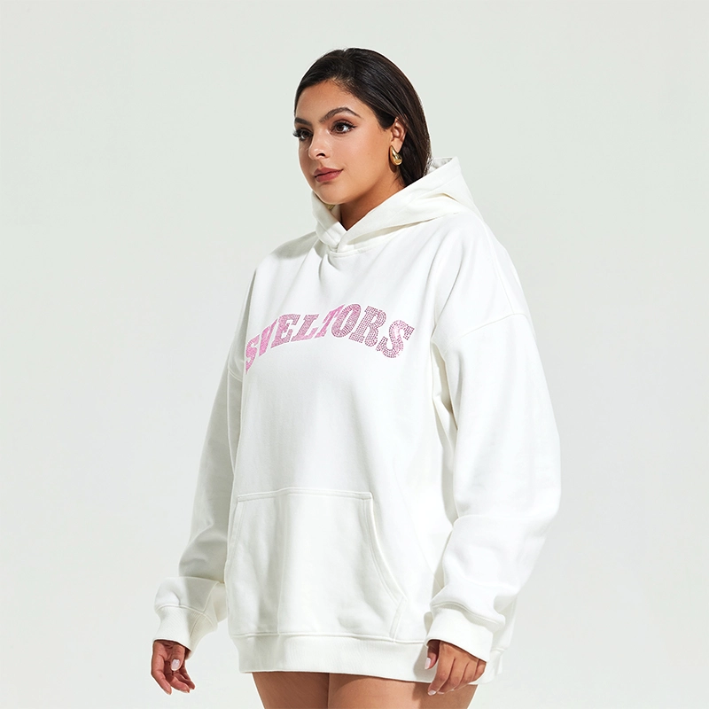 Side Profile Loose Fit Hoodie