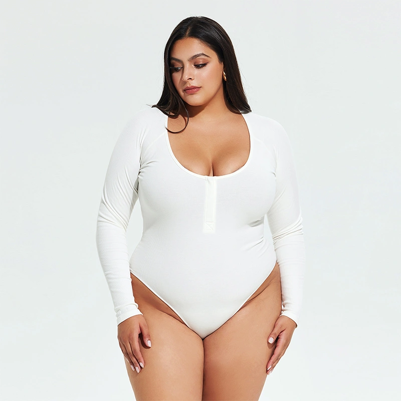 Flattering Scoop Neck & Henley Placket