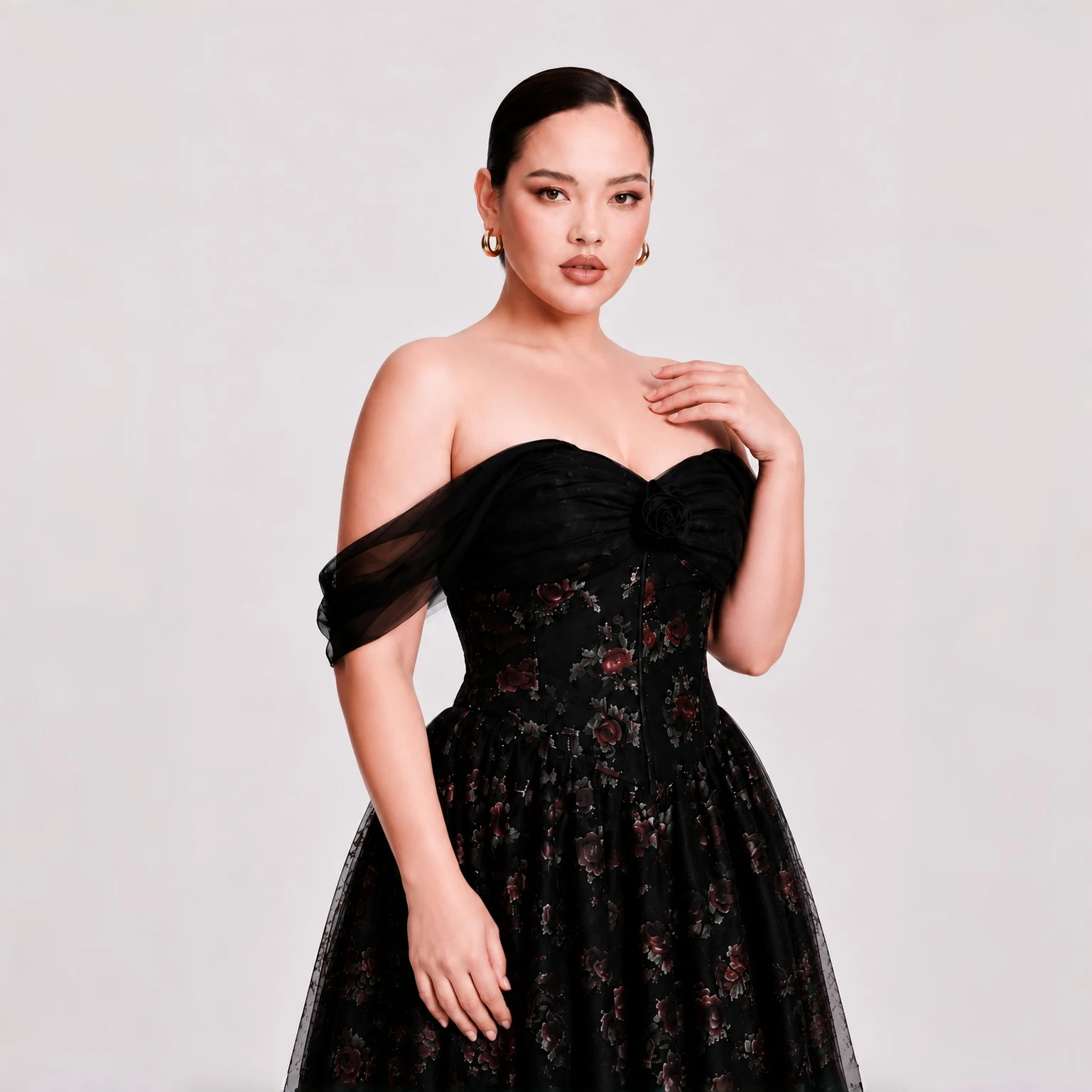 Romantic Off-Shoulder Neckline