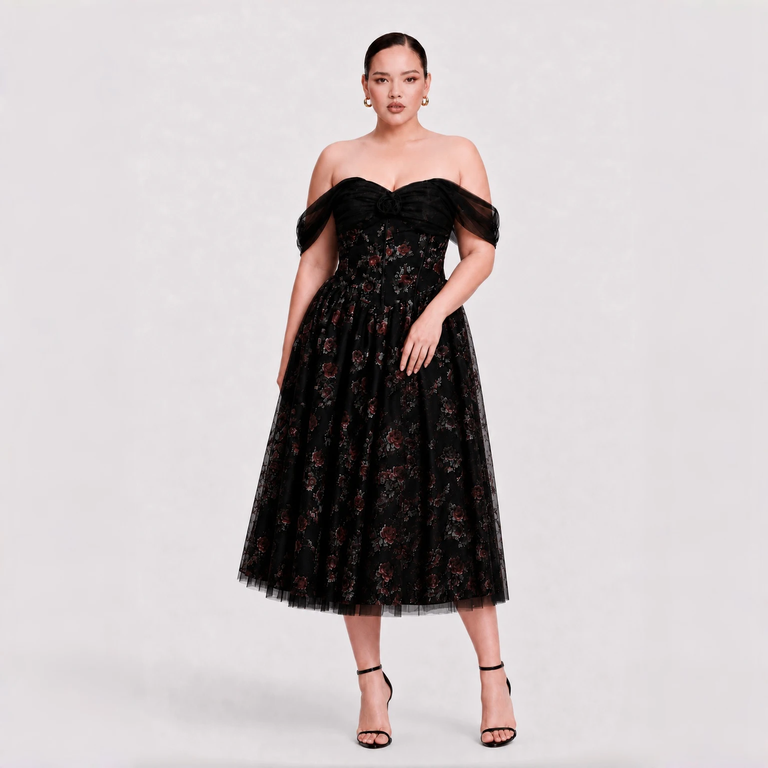 Full Midi Skirt with Comfortable Fit