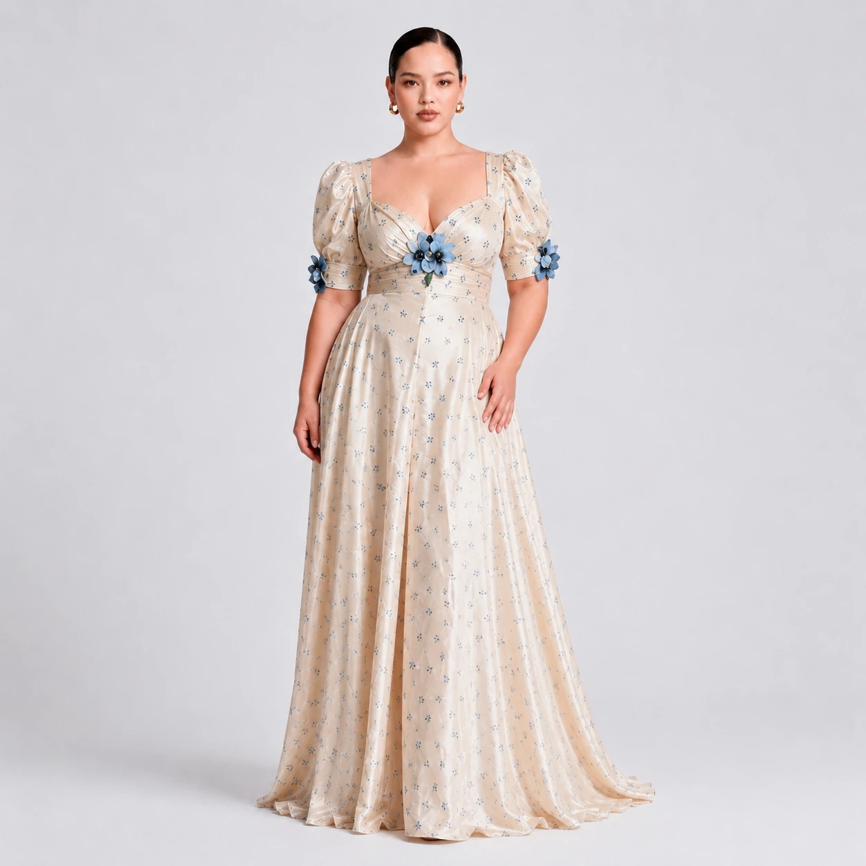 wholesale-a-line-long-formal-dress-champagne