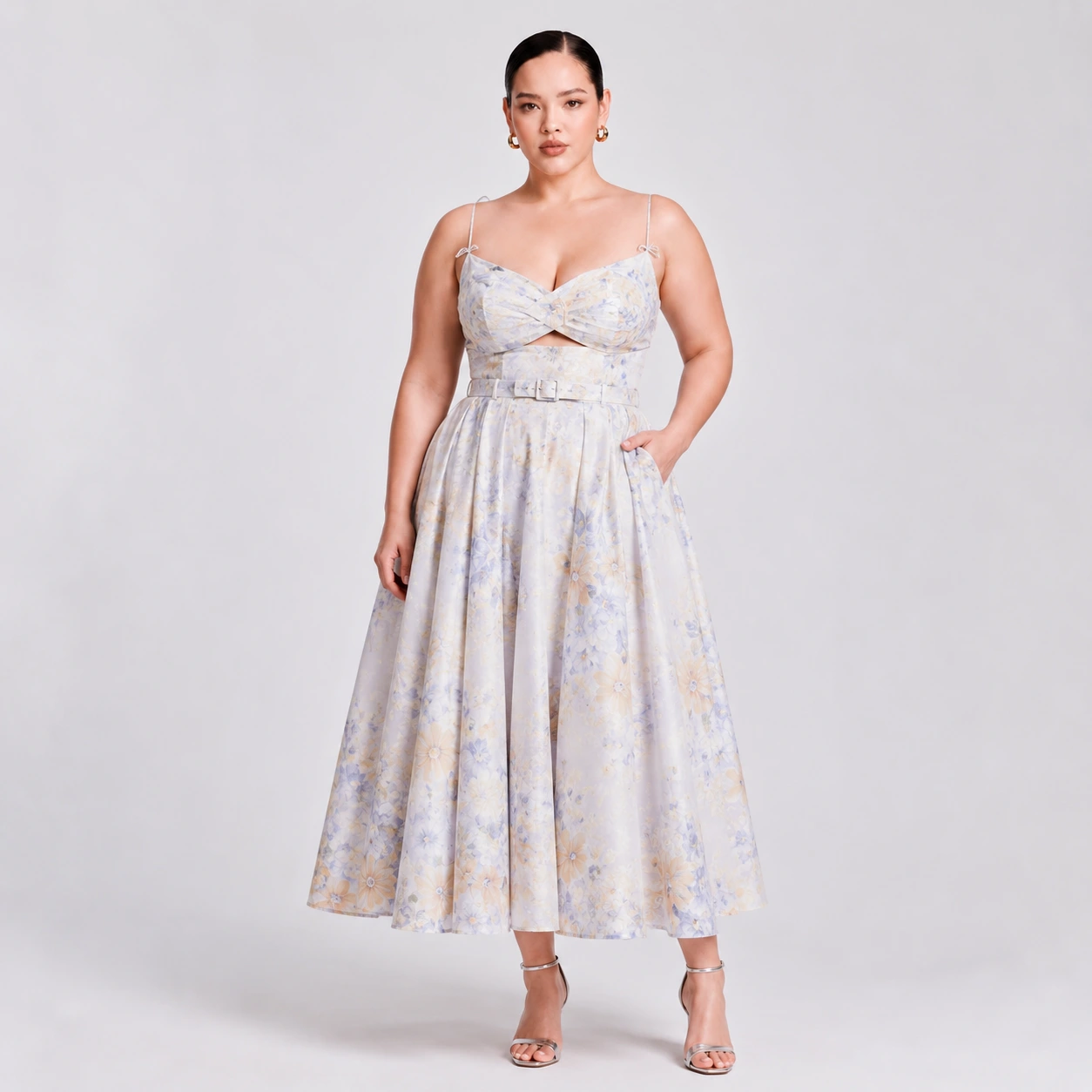 pastel-floral-print-party-dress-manufacturer