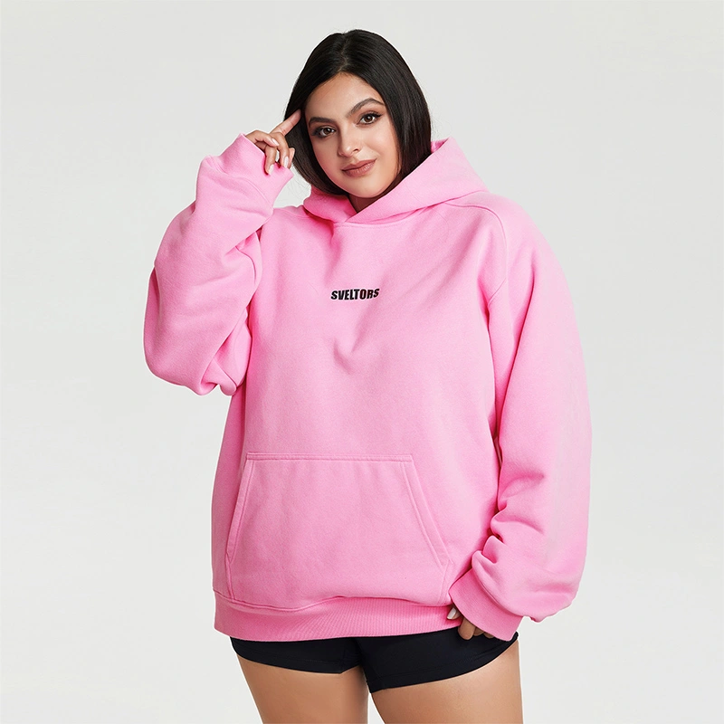Oversized Hoodie Back View Relaxed Fit Design