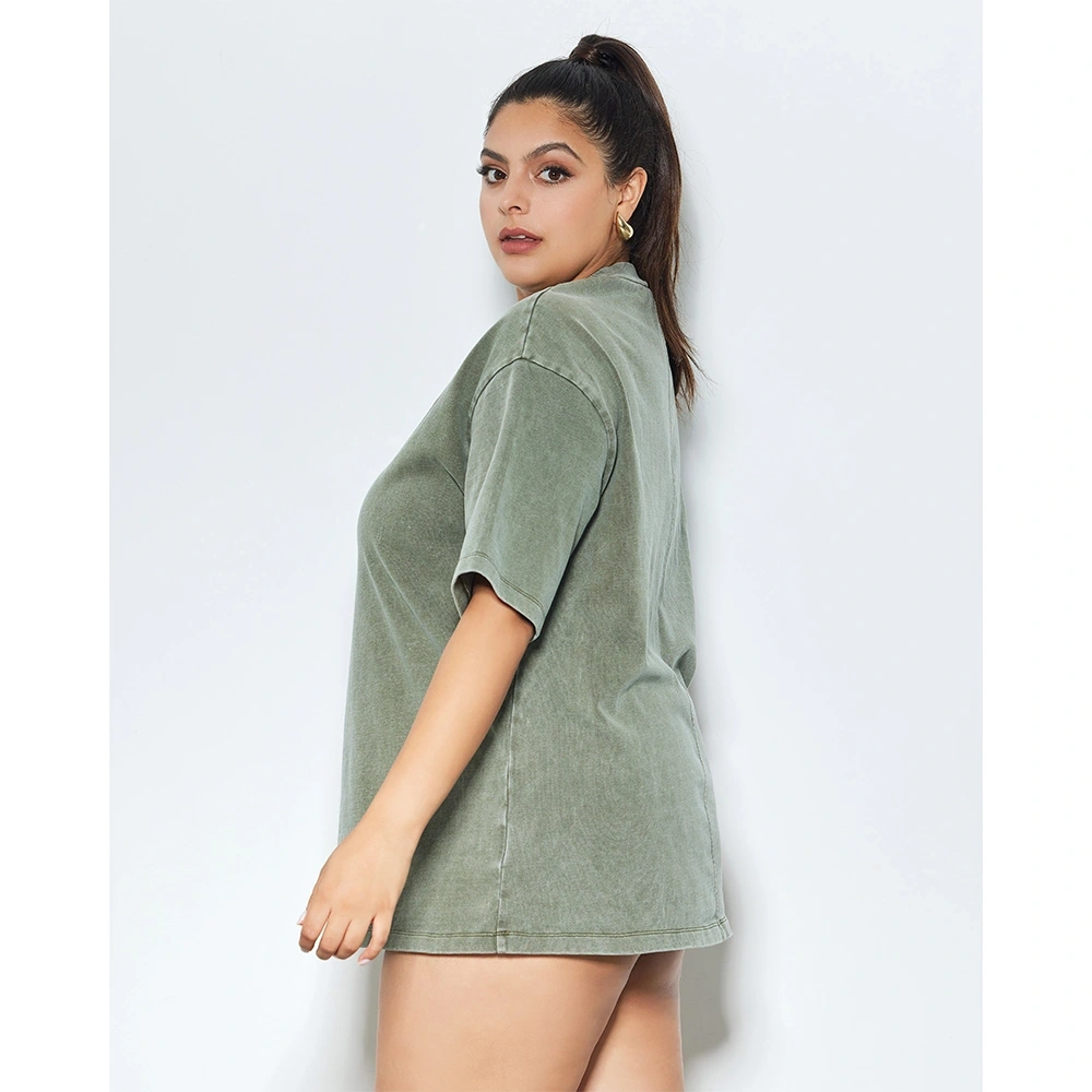 Vintage-Wash-Casual-Tee-Side-View