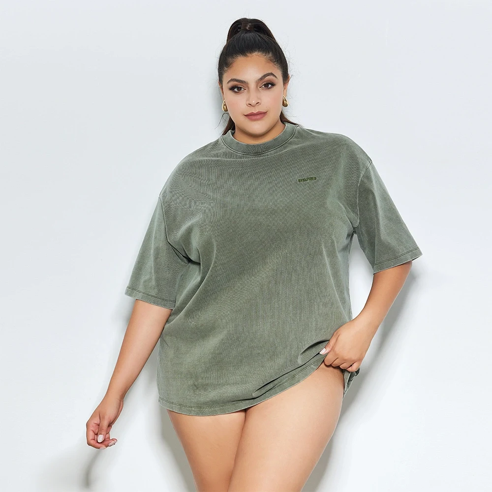 Premium-Knit-Oversized-TShirt-Detail