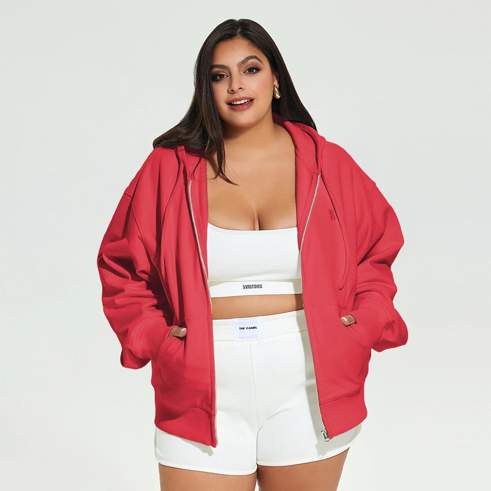 mint-green-full-zip-hoodie-shorts-set-front