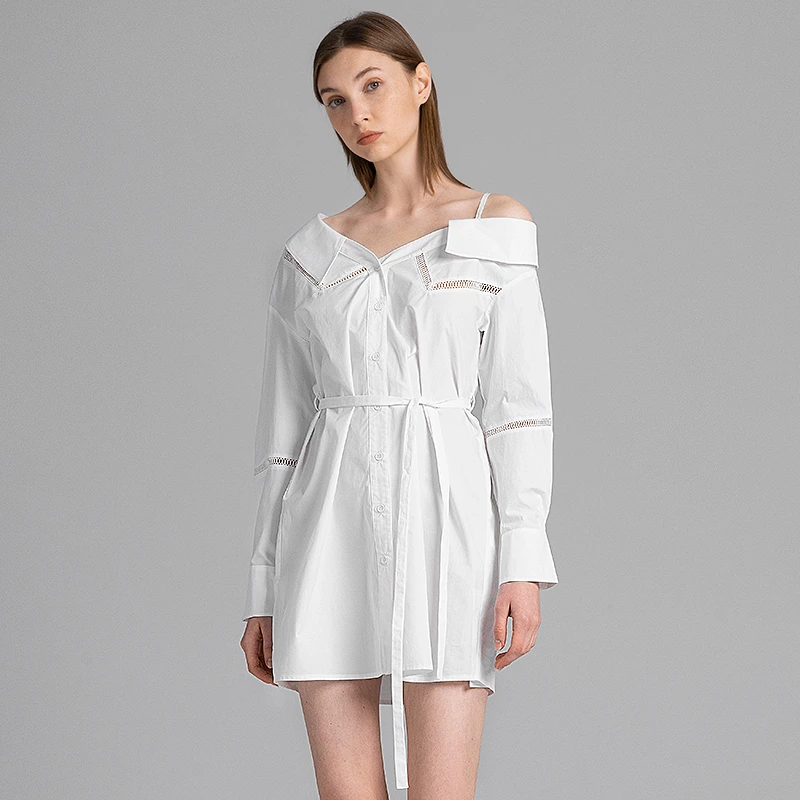 deconstructed-asymmetric-collar-dress-wholesale
