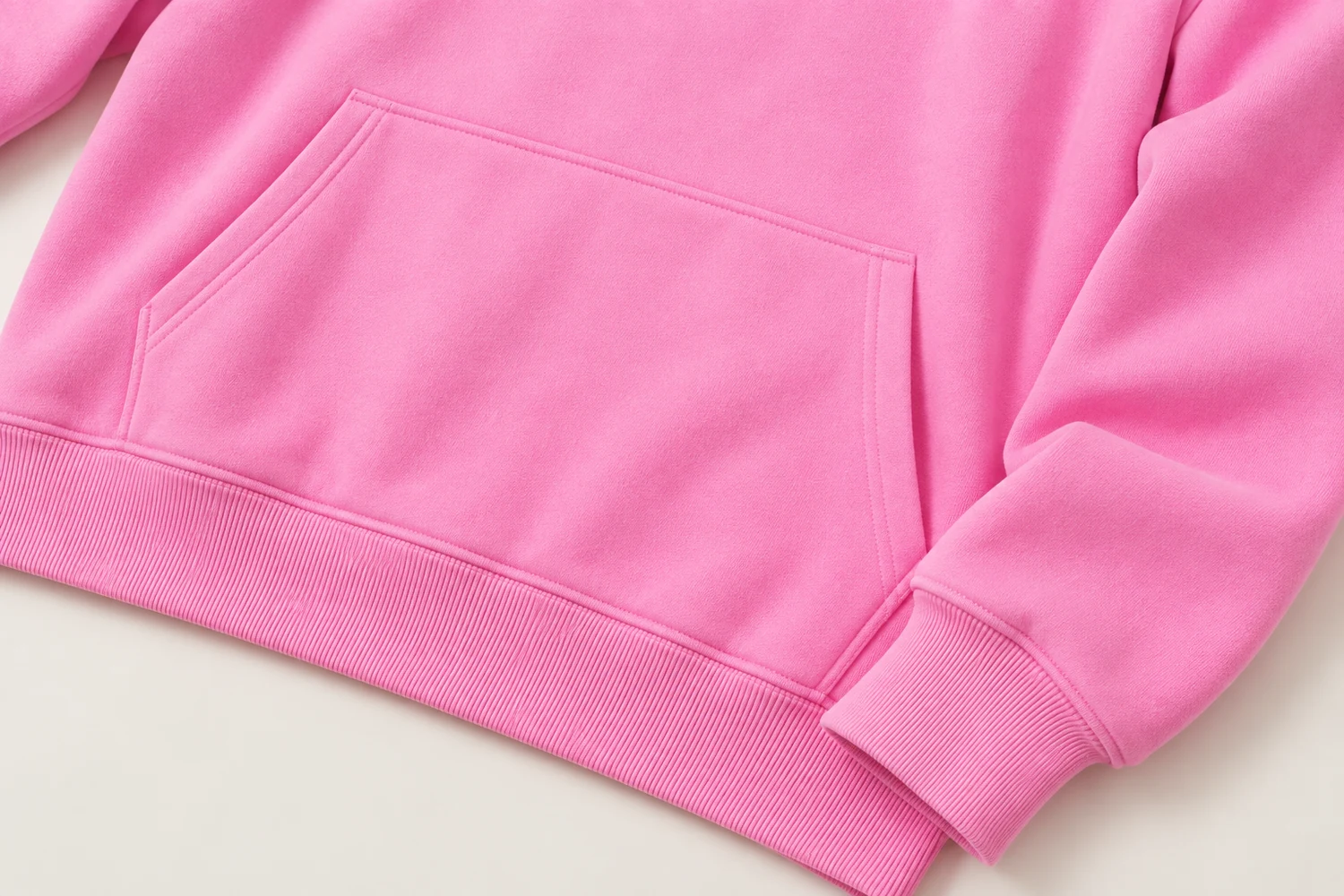 Which checks define a cozy heavyweight oversized hoodie sample?